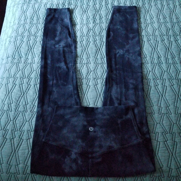 🖤 LULULEMON Diamond Dye Pitch Grey Align 25" Sz 2 - Picture 3 of 6